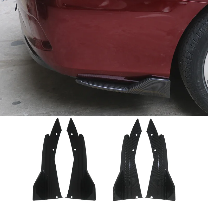 العالمي سيارة الجبهة المصد الخلفي قطاع الشفاه المفسد الناشر الفاصل خدش حامي 48 سنتيمتر طول لأودي BMW هوندا #4