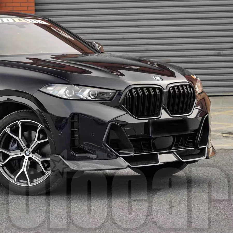 

New Type SQ Style Dry Carbon Front Lip Spoiler for BMW G06 LCI X6