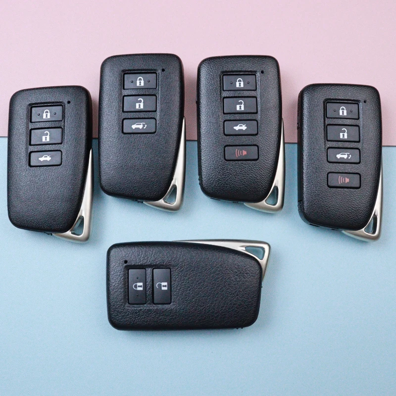 2/3/4 Buttons Car Key Housing Key Case Shell for Lexus NX IS RX ES GX LX LS UX GS 200 260 300 350 NX200 NX300 RX350 ES300