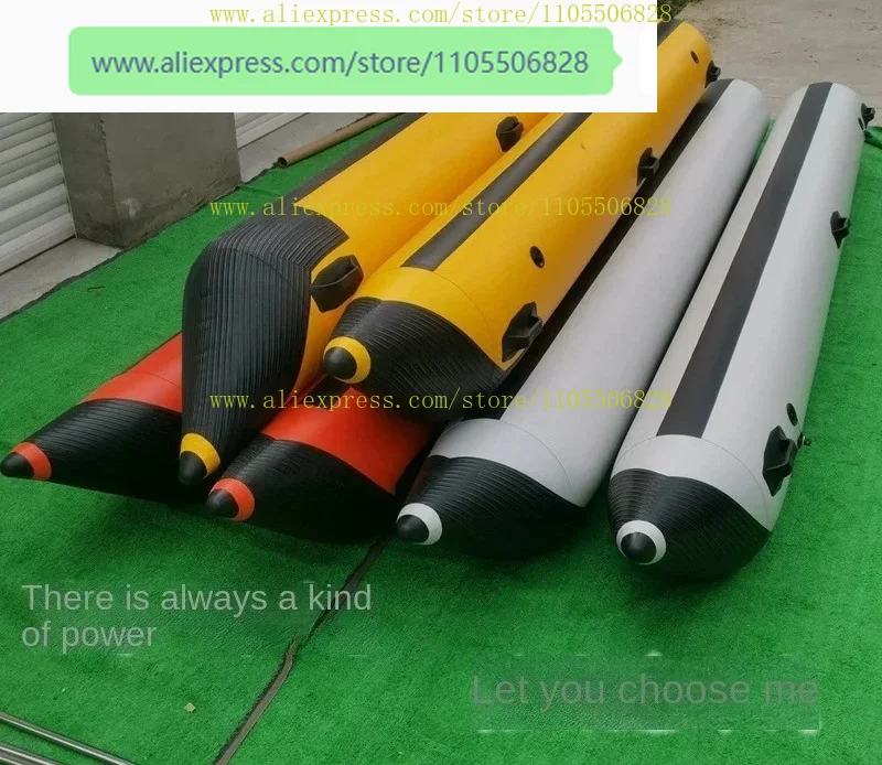 Thickened inflatable pontoons Cast net pontoon boats Marine pontoon airbags Catamaran fishing platform