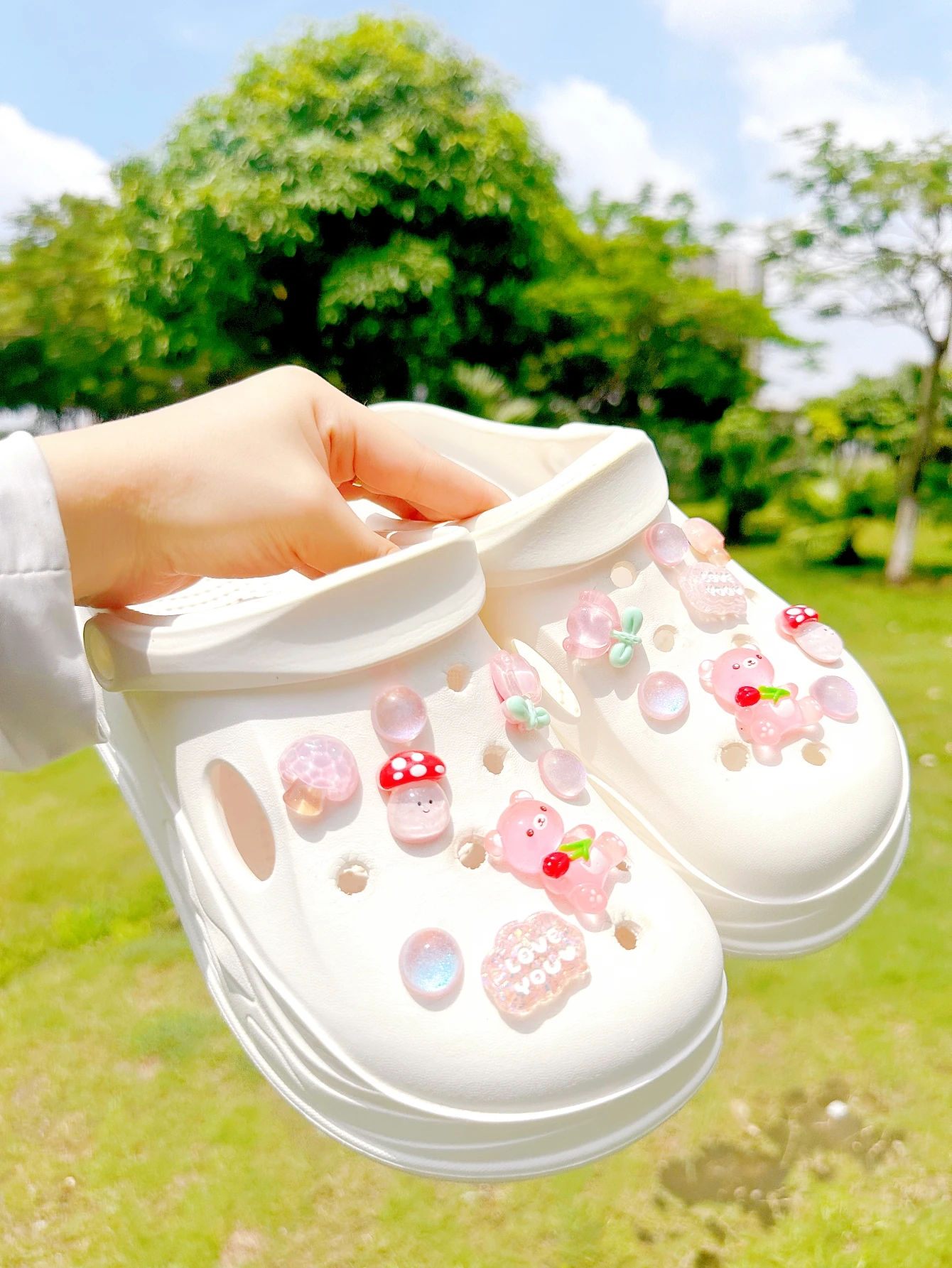 16-piece shoe decoration DIY casual shoe decoration - An interesting and versatile way to personalize your footwear