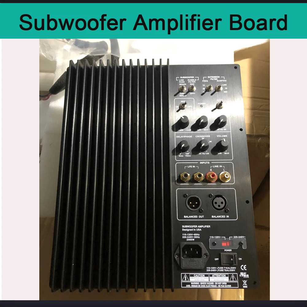 For Super Sound is Suitable for H800 high-Power Subwoofer Amplifier Board