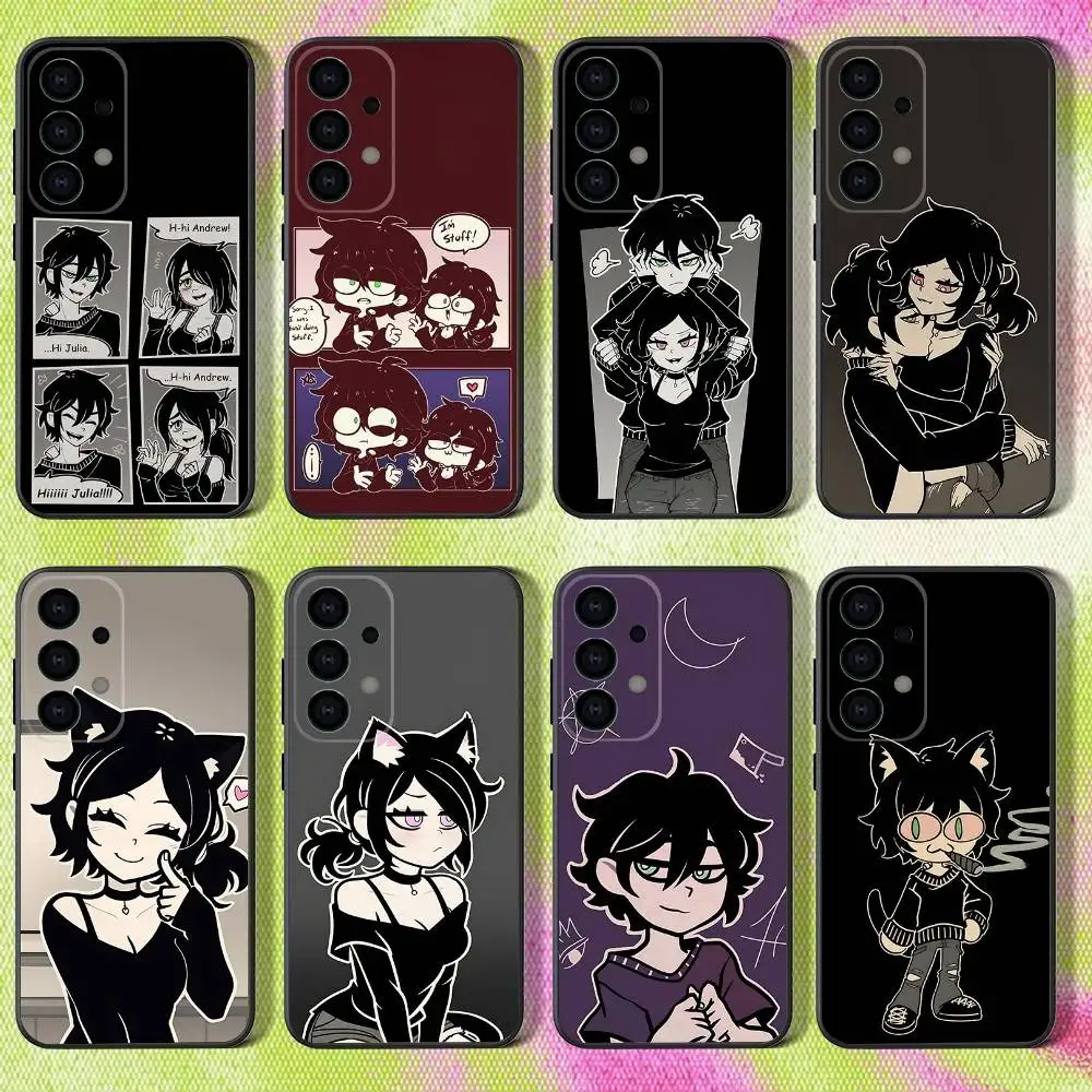 

Phone Case For Samsung S25,S24,S21,S22,S23,S30,Ultra,S20,Plus,Fe,Lite,Note,10,9,The C-coffin Andy Leyley Game 5G Black Cover