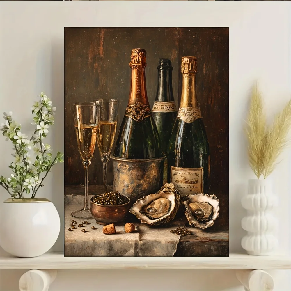 Rompecabezas de 500/1000/1200/2000 Piezas para Adultos, Rompecabezas de Arte de Vino y Castillo Francés, Juegos Educativos, Decoración del Hogar, Regalos