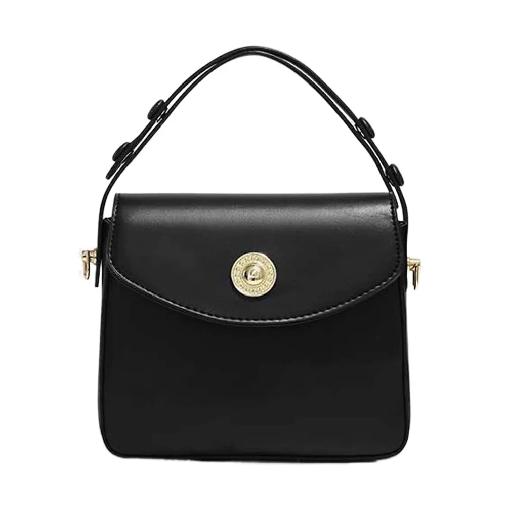 

Elegant Red PU Wedding Handbag Anti-Splash Water Superior Texture Underarm Bag Magnetic Button Shoulder Pouch Bride's Square Bag