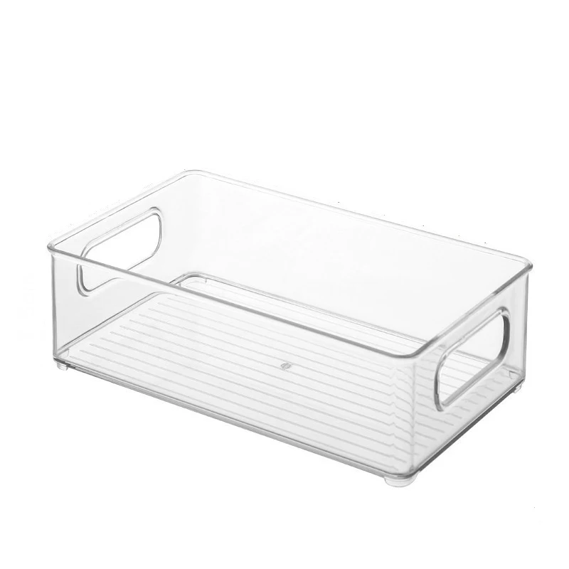 Acryl opbergdoos Desktop cosmetica Transparante plastic doos Slaapzaal Huishoudelijk gezichtsmasker Huiddoos Koelkast opbergdoos