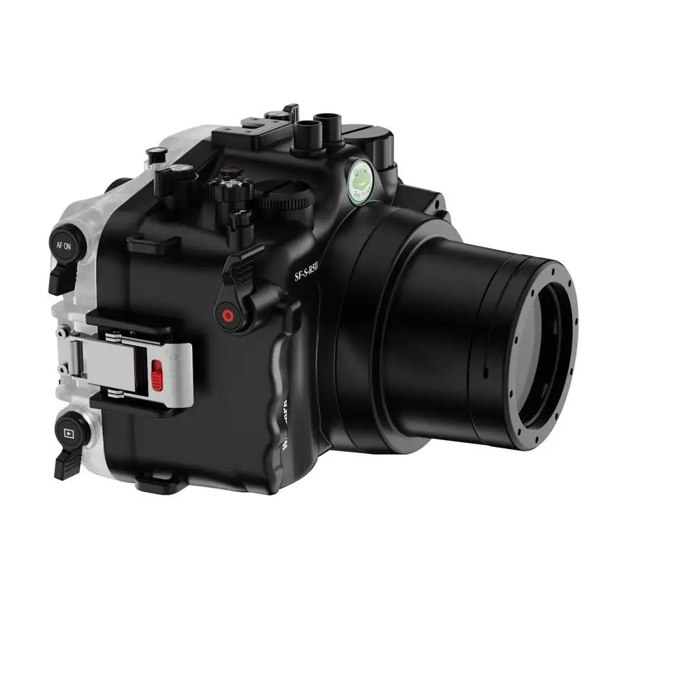 Seafrogs 40M/130FT水中ハウジング防水カメラケーススキューバ