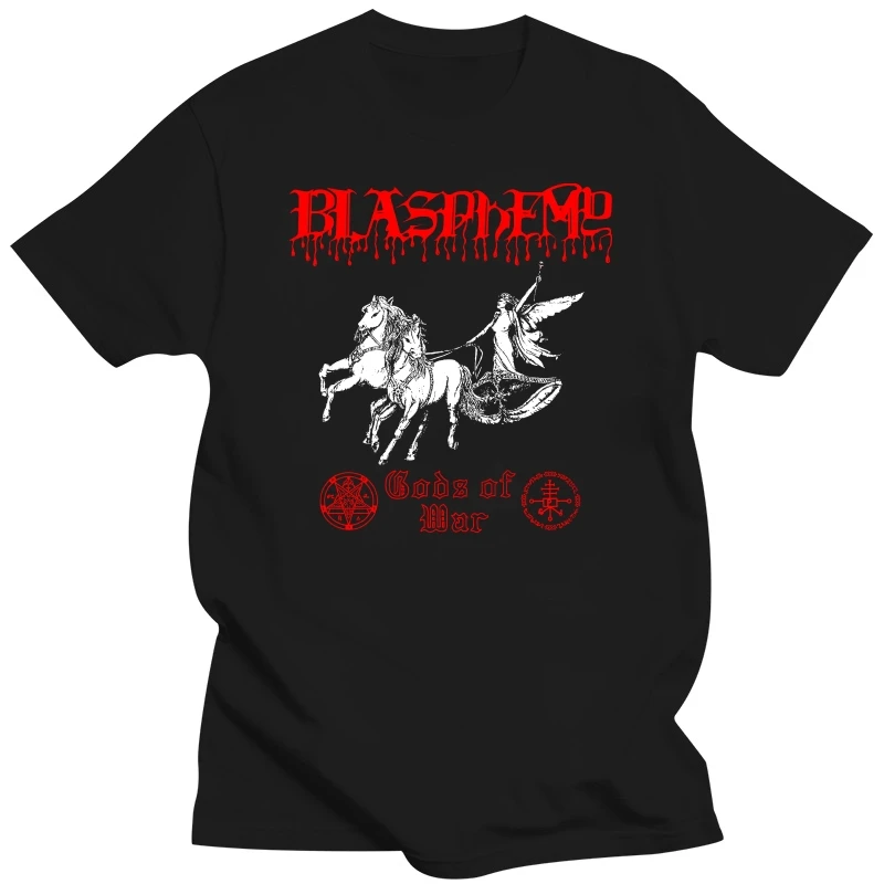 Blasphemy Gods Of War Shirt S M L XL 2xl 3xl  Black Death Metal Official T-Shirt Tshirt