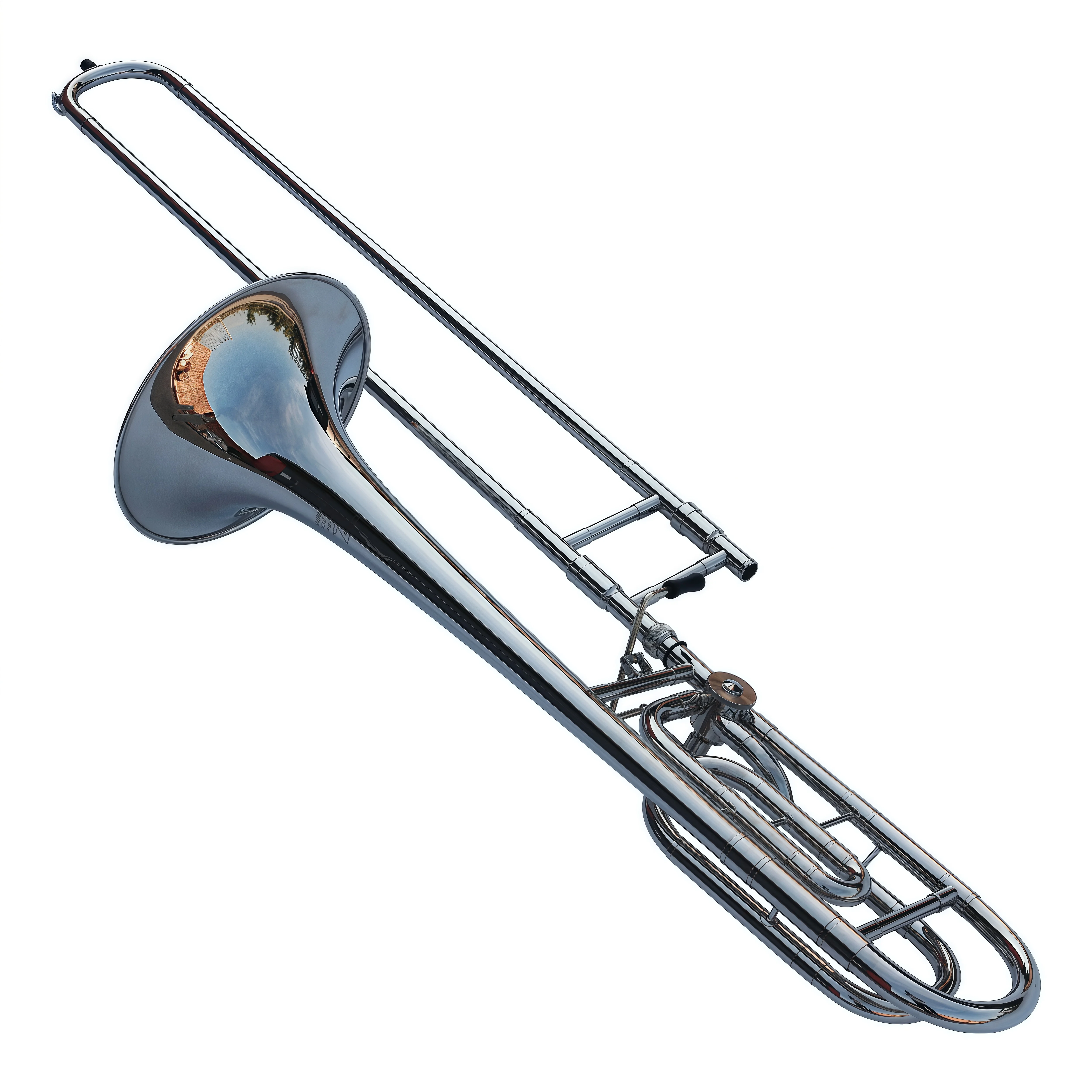 

Factory Wholesale Tenor Trombone B-to-F-Tone Mid-Range Long Range Nickel-Plated Brass Material