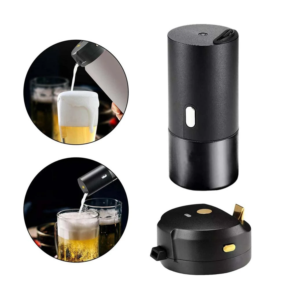 Canner-Espumador de cerveza portátil, máquina de espuma de cerveza enlatada, uso especial para cerveza enlatada, fabricante de espuma, servidor de cerveza, lavable