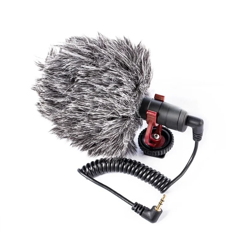 

SLR microphone, microphone, mobile phone camera, directional live broadcast, radio vlog noise reduction