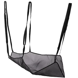Cubierta protectora para el vientre de caballo, suministros ecuestres transpirables, máscara protectora de seguridad de red ajustable