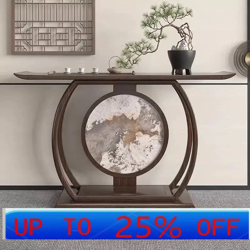 LH New Chinese Ebony Entrance Table Simple Entry Bill Ornament Entrance Cabinet Supply Table