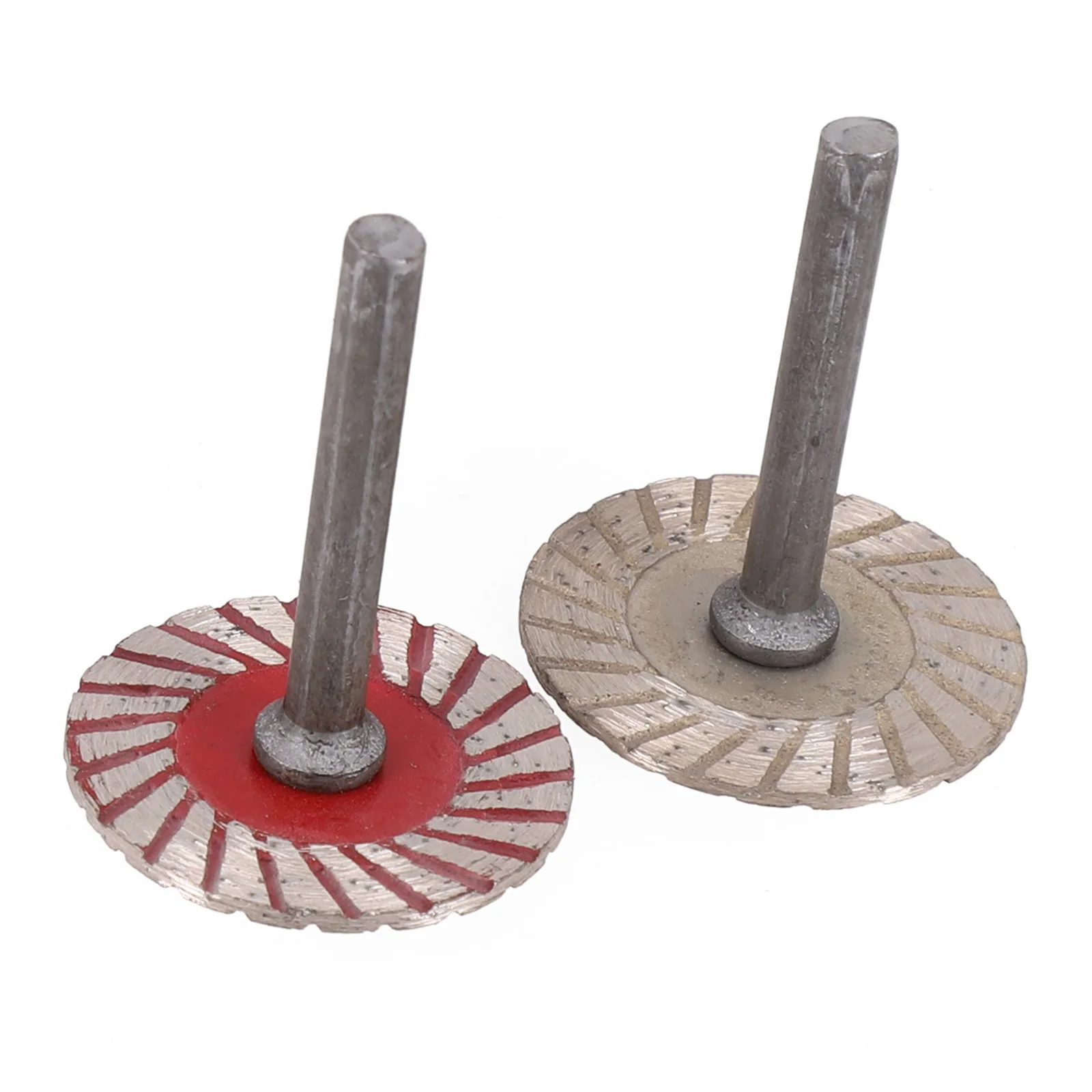 2 pezzi 6mm gambo lama per sega circolare legno metallo pietra dischi da taglio con mandrino casa fai da te utensili elettrici pezzi di ricambio per la sostituzione