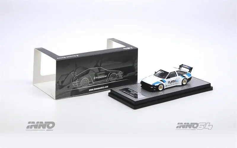 **Pre-Order** INNO 1:64 AE86 SPRINTER TRUENO TURN14 PANDEM ROCKET BUNNY Diecast Model Car