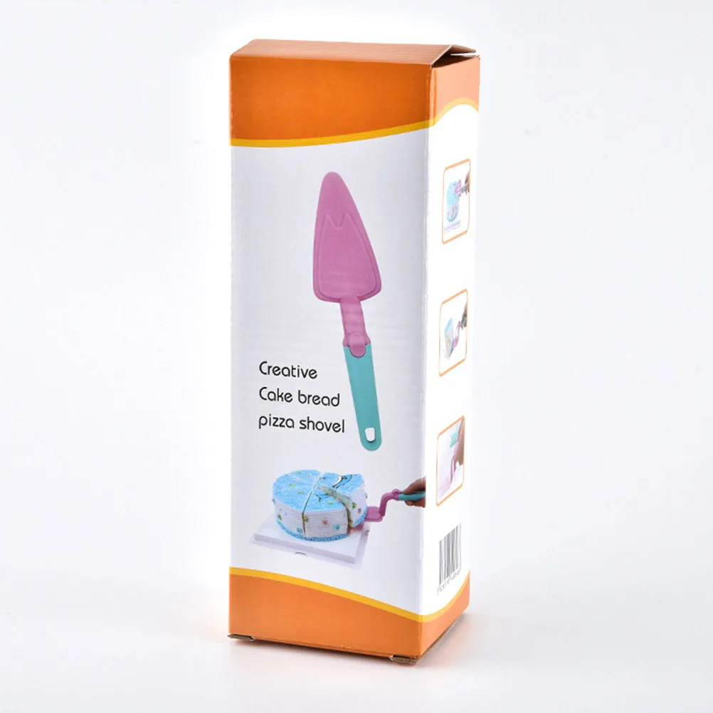 

Adjustable Plastic Cake Cutter Server Lightweight Smooth Gloss Ergonomic Handle Portable Carry Multifunctional