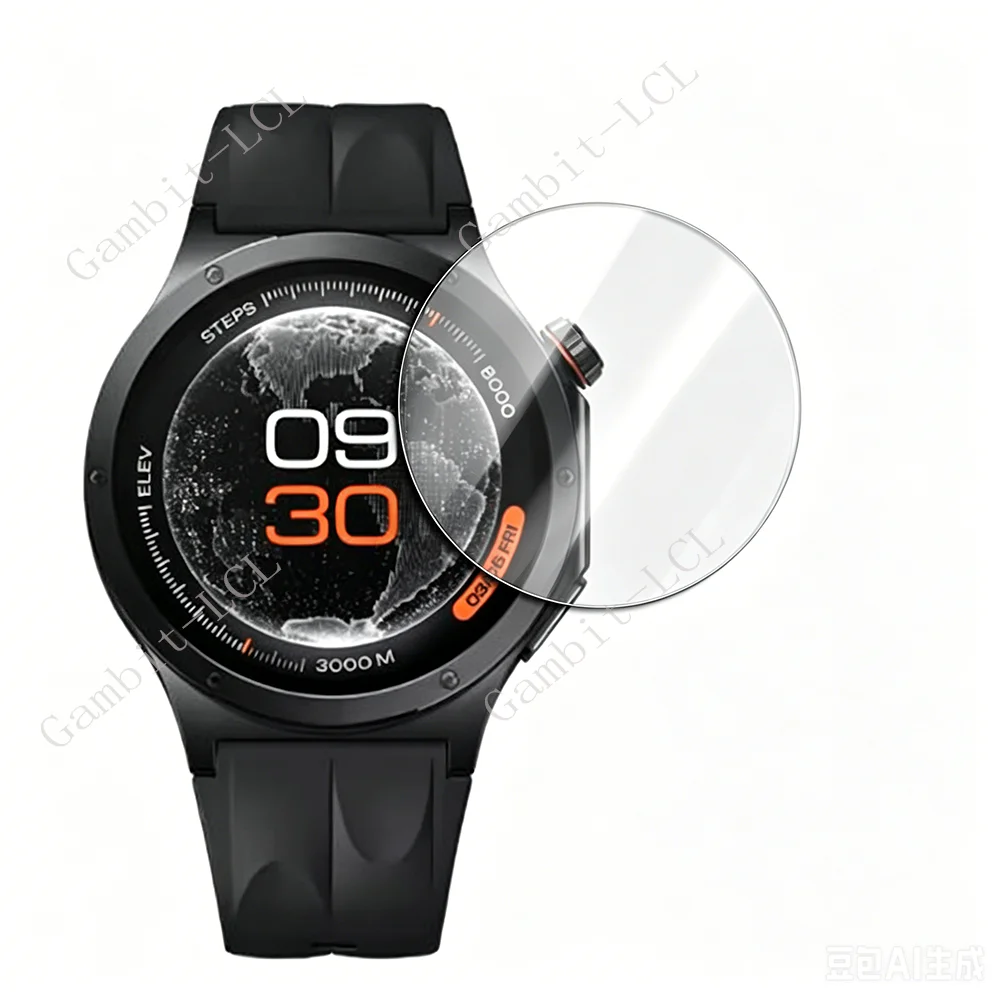 2-5PCS 9H HD Tempered Glass For OnePlus Watch 3 4 2R Watch3 Watch4 Watch2R Ultra-HD Screen Protector Cover Film Accessories view 2