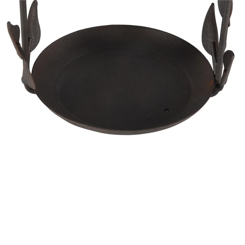 

-A41U Bird Feeder Bird Outdoor Iron Rainproof Windproof Hanging Style Feeder For Various Pet Birds Feeding Supplies