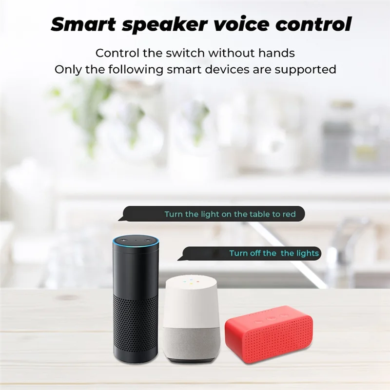 

Flash Trend RF433 Wifi Smart Switch Tuya 16A Light Switch Mini Home Breaker Relay With Power Monitor Smart Life APP Voice For Al