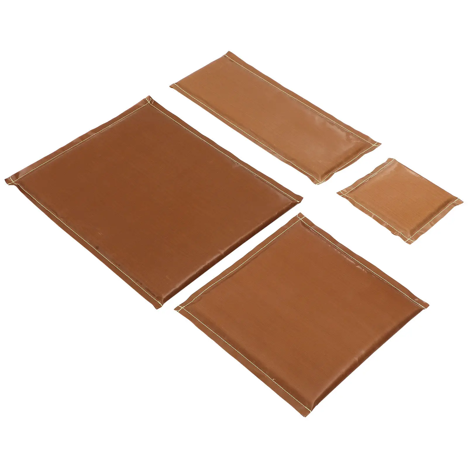 4Pcs Heat Press Pillow Kit Premium Foam Non Stick Ironing Mat for Vinyl Transfer Smooth Even Pressure Craft Supply