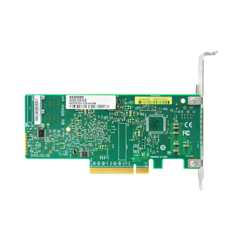 HBA 9311-8i PCIe 3.0 x8 12Gb/s SAS/SATA Host Bus Adapter IR-Mode 2*SFF8643, LSI SAS3008, Support RAID 0/1/1E/10