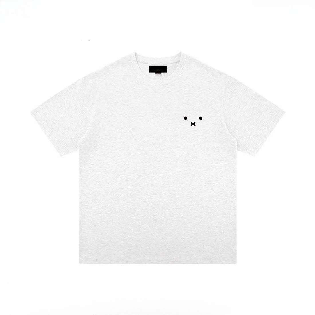 Kawaii Miffy T-shirt Miffy Rabbit Expression Simple Short-sleeved Printed Versatile and Relaxed Casual Style for Ins Wear