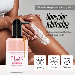 AILKE-Whitening Loção Corporal para Pele Brilhante e Saudável, Solução de Cuidados com a Pele Eficaz, Tone Tone Enhance