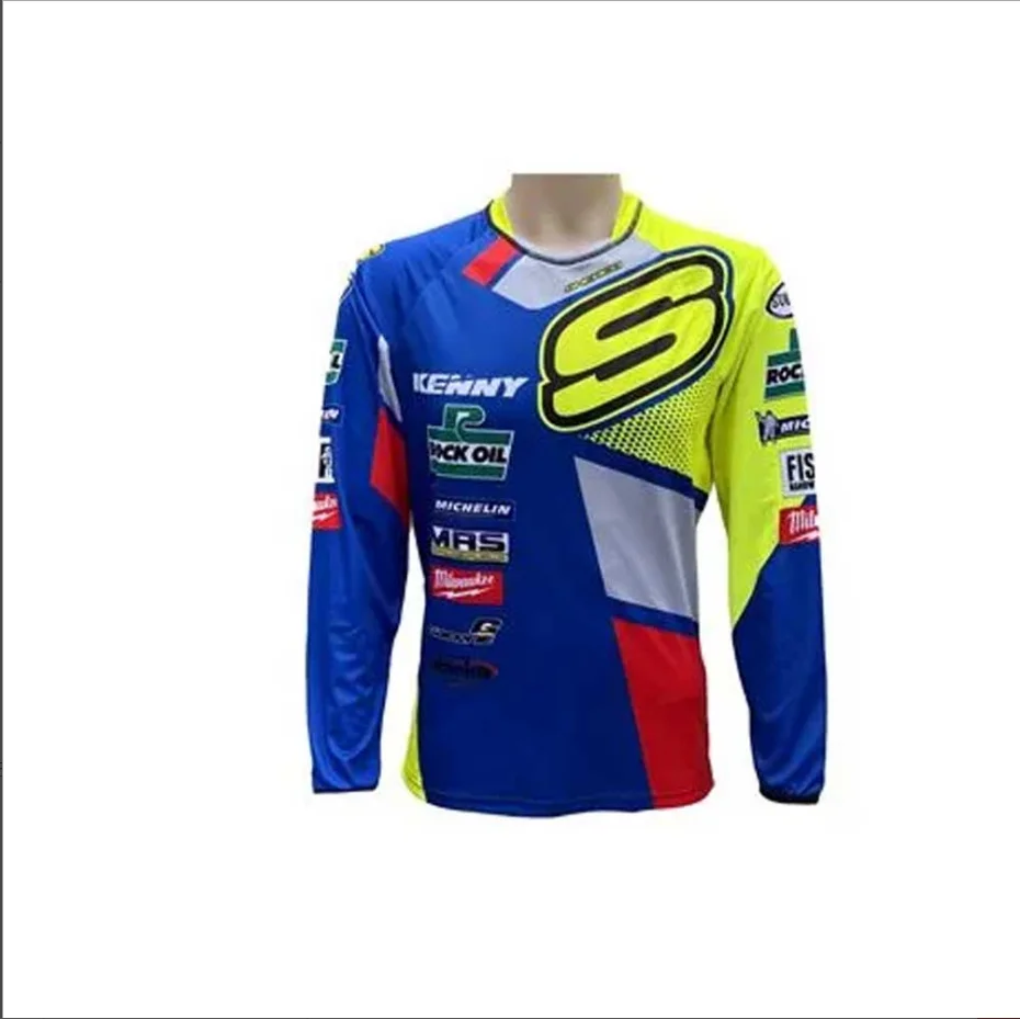 Mtb jersey men Yol erkek bisiklet motokros jersey mtb yokuş aşağı jersey dağ bisikleti dh nefes jersey