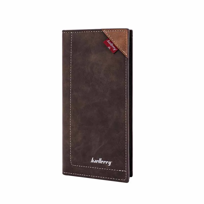 

Men Wallets Leather Handbag Long Clutch Phone Pocket RFID Blocking Clutch Bag Card Holder Large Capacity Wallet Purse Billfold
