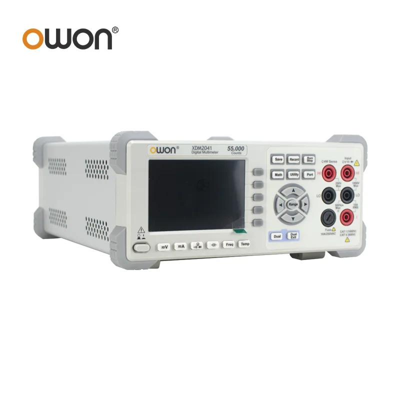 OWON XDM2041 Digital Multimeter Collocation 4 inch LCD 55000 Counts True RMS Supports Dual Row Display with Chart Mode SCPI