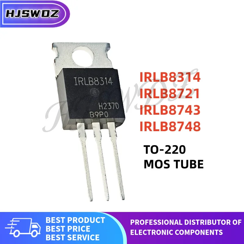 10piece IRLB8721 IRLB8743 IRLB8314 IRLB8748 8721 8743 8314 8748 TO-220 MOSFET Field effect tube In Stock
