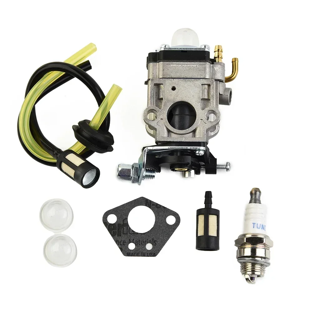 Imagem -06 - Kit de Carburador para Florabest Fbs 43 a1 Fbk b2 em Pbk a1 Pbs a1 Carburador Aparador de Cordas Peças Acessórios