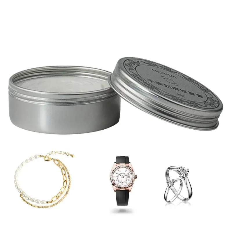 Scratch Remover Metal Watch Jewelry 30g Polishing Cream Polish Metal Derusting Tools Suitable for Watch and Jewelry Renovation