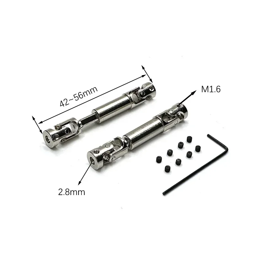 

For FMS FCX24 Metal Drive Shaft CVD Driveshaft 1/24 RC Crawler Car Upgrade Parts Accessories