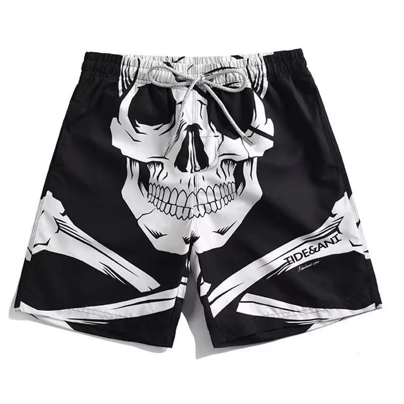 

Новые шорты для верховой езды, персонализированные шорты с мультяшным принтом для повседневного спорта, дышащие мужские удобные повседневные пляжные брюки