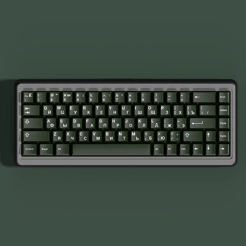 Emerald Theme Keycaps Set PBT Cherry Profile Custom Original Handmade Keycaps for Mechanical Keyboard Accessories Gift DIY