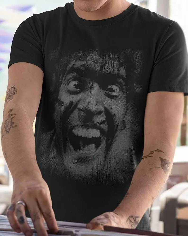 

Army of Darkness Evil Dead Ash Face 80s Horror Tee