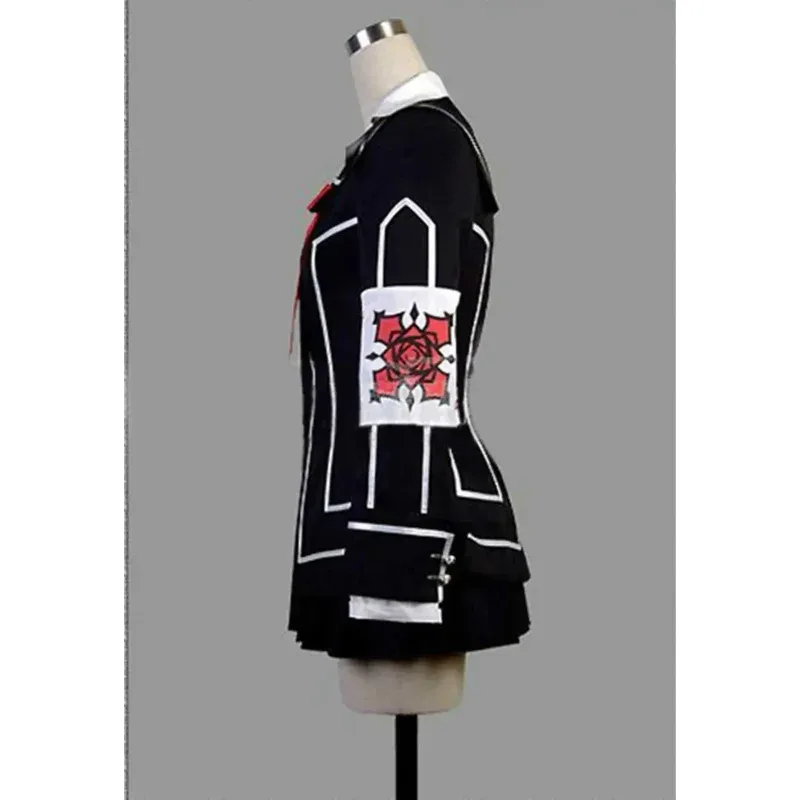 

2025 11 Vampire Knight cosplay costume Yuki or black women cross white dress uniform