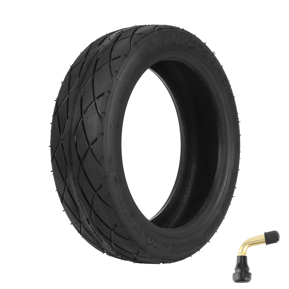 

10 Inch Tubeless Tires 10x2.70-6.5 Electric Scooters Rubber Tyre Replacement Accessories (with PVR50 Valve)