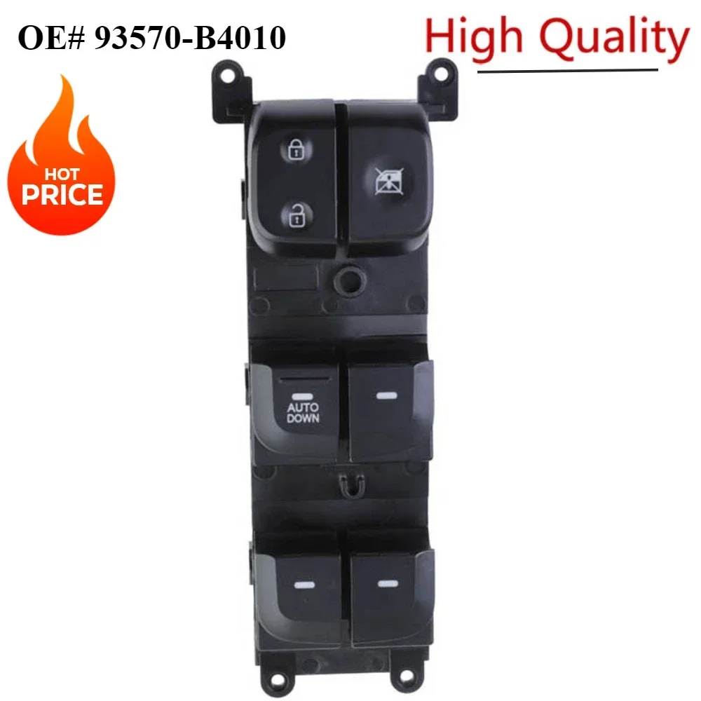 93570-B4010 93570B4010 Master Electric Power Window Switch for Hyundai i10 Doctor 10 Places Ear 1.0 sx 2013 - 2017