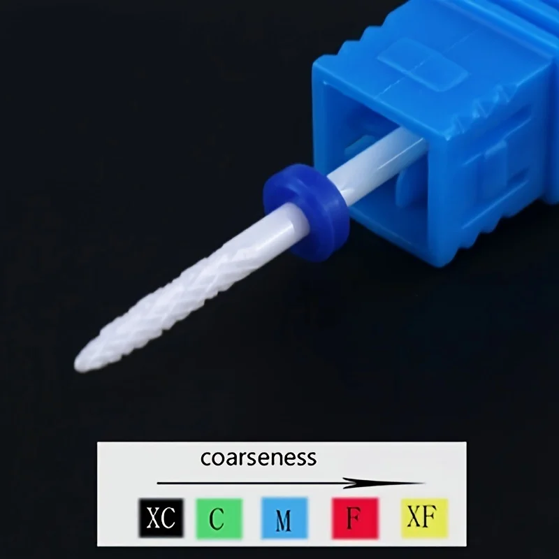 세라믹 카바이드 네일 드릴 비트 네일 커터 회전 버 밀링 비트 전동 드릴 기계 매니큐어 페디큐어 도구