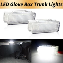1/2PCS LED Trunk Luggage Light For Peugeot 206 207 306 307 308 3008 406 407 5008 607 806 807 Footwell Interior lights Door Lamps