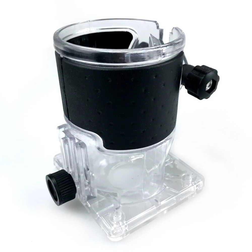 New type of edge trimming machine with transparent cover, dust-proof and drying protection cover, electric tool accessories