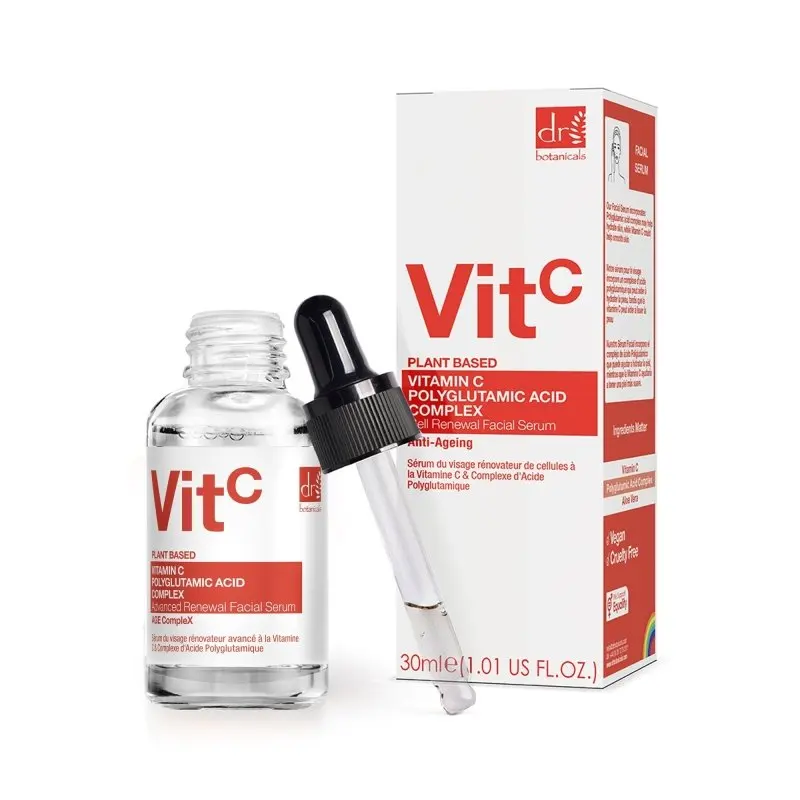 

Vitamin C 3% & Polyglutamic Acid Complex 1% & Brightening Facial Serum 30ml