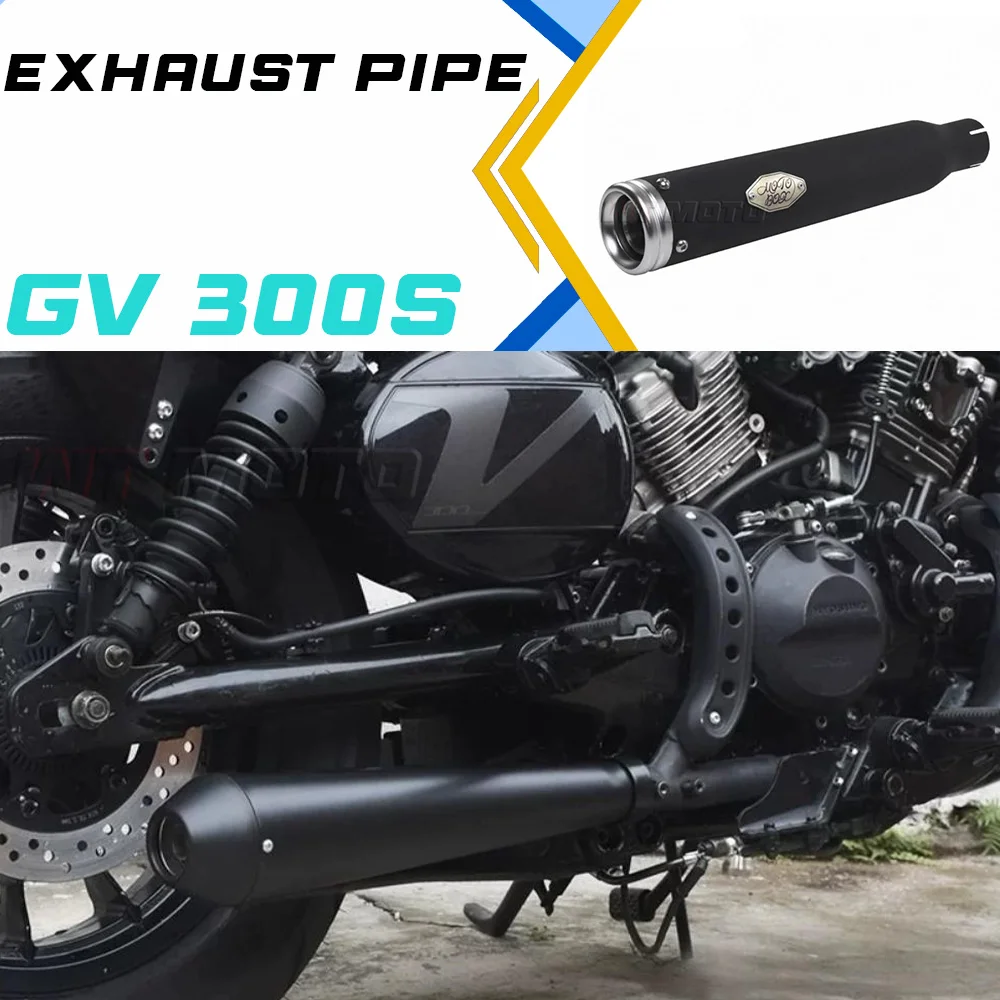 

GV300S exhaust pipe reduces volume; lowered tailpipe. FOR 300GV 300 GV 300GVS GVS300