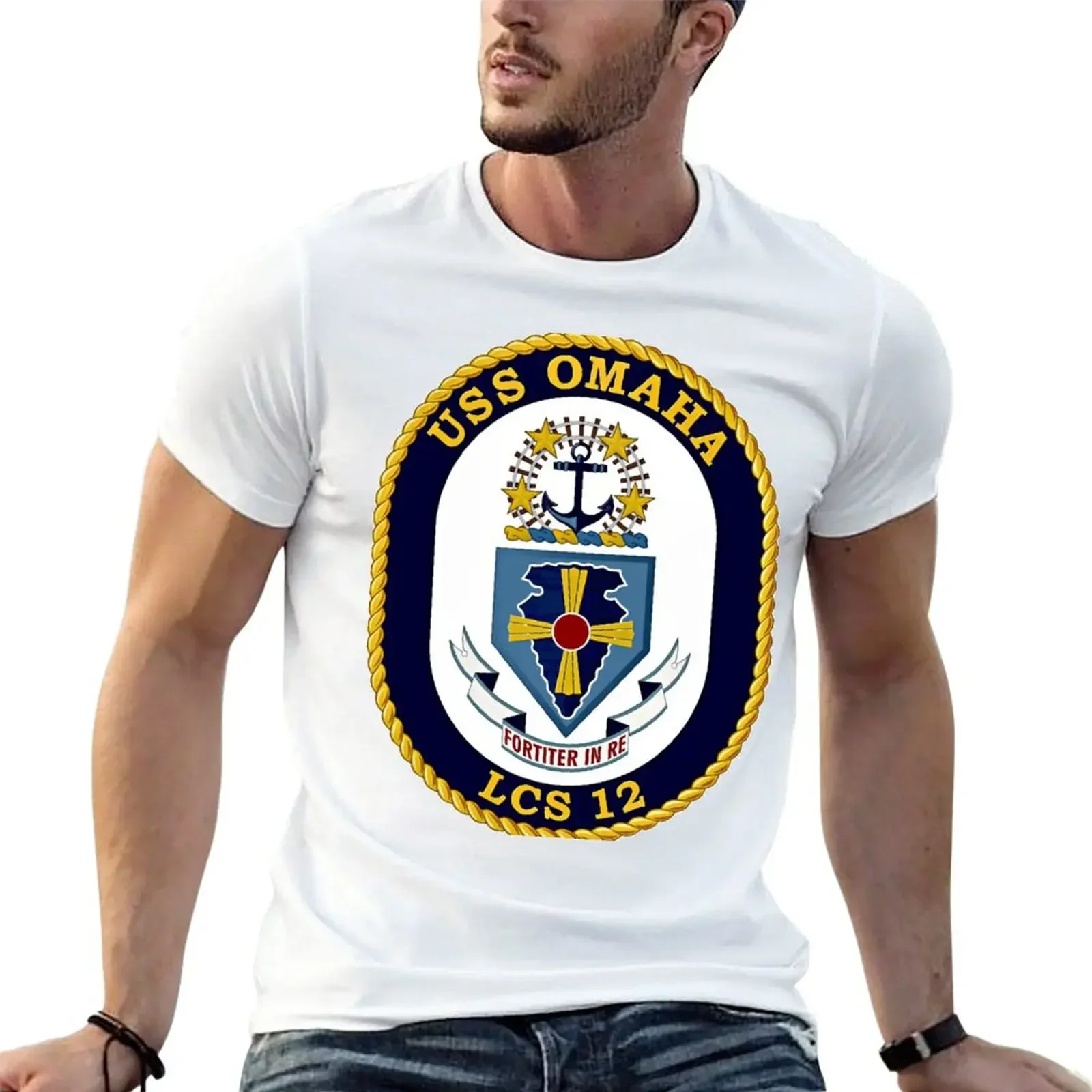 USS Omaha LCS-12 T-Shirt designer shirts customs custom shirt blanks mens clothes