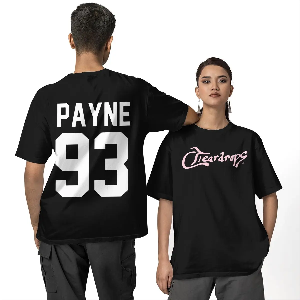 Liam Payne Teardrops T Shirt Harajuku T Shirts Short-Sleeved Streetwear Tshirt Summer Cotton O Neck Plus Size 5XL Tees