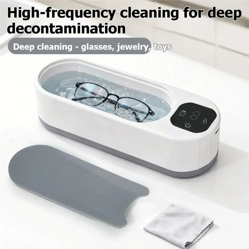[NEW!A65Z】 High-Frequency Glasses Cleaner - 1Pc Wireless Multi-Purpose Cleaning Machine For Eyewear & Accessories