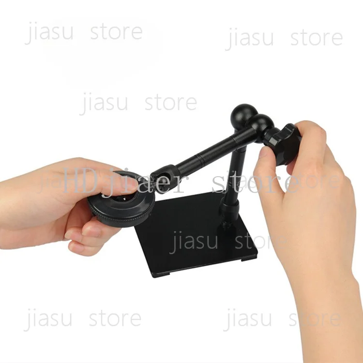 Image 4: Support universel pour microscope numérique Super Eye Z004, support de réglage omnidirectionnel USB