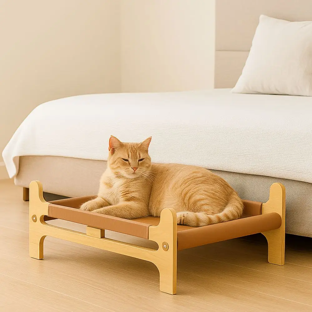 

Practical Wear Resistant Pet Sofa Bed Breathable Moisture-proof Cat Scratcher Bed Detachable Dog Bed Chairs for Dogs Cats